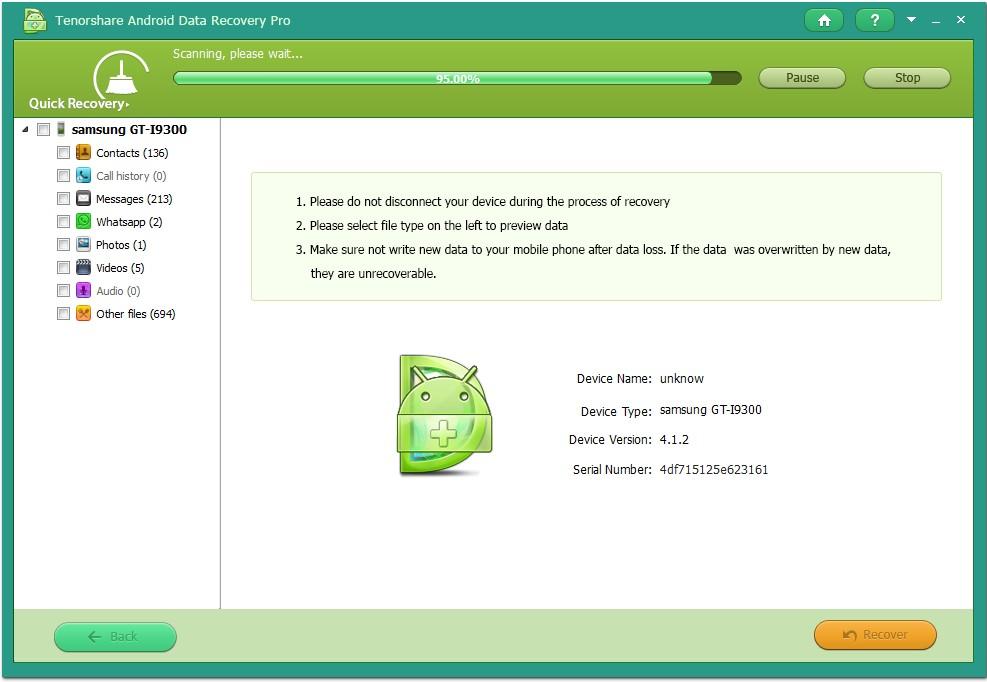 android data recovery pro 4.3