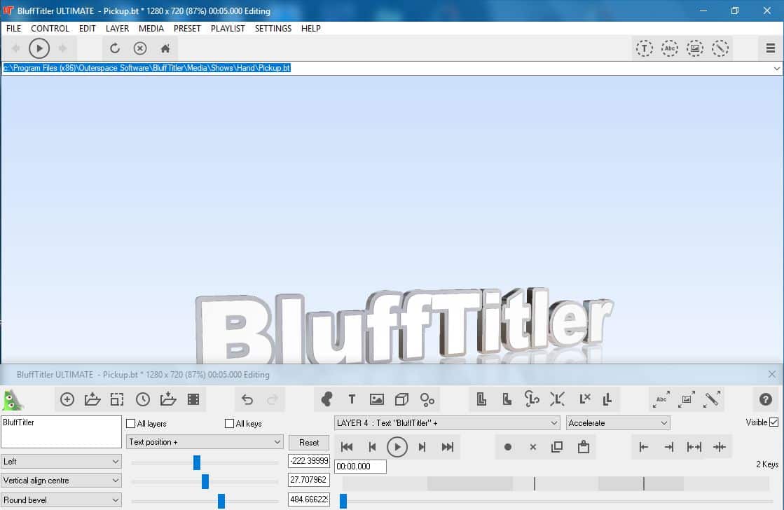 blufftitler templates free download 2020