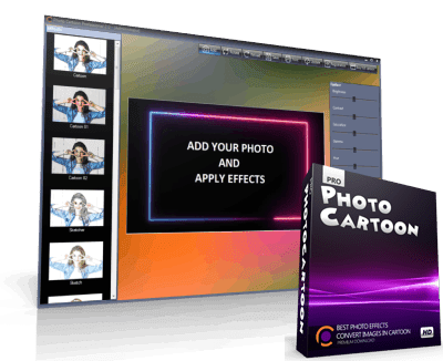Photocartoon Software For Windows Free Download Box Cover