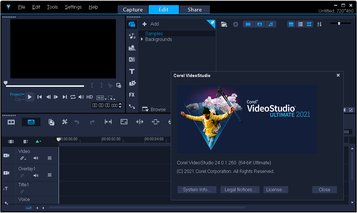 edit contrast in corel videostudio ultimate x10