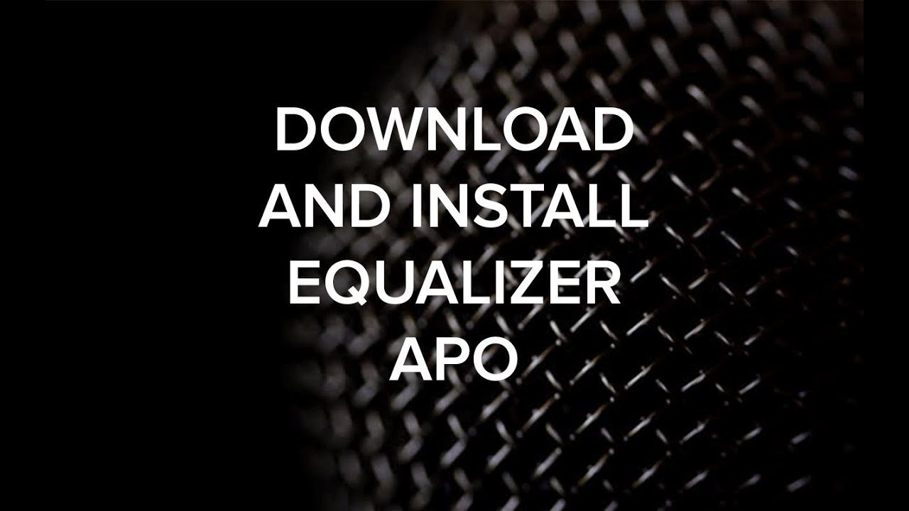equalizer apo download
