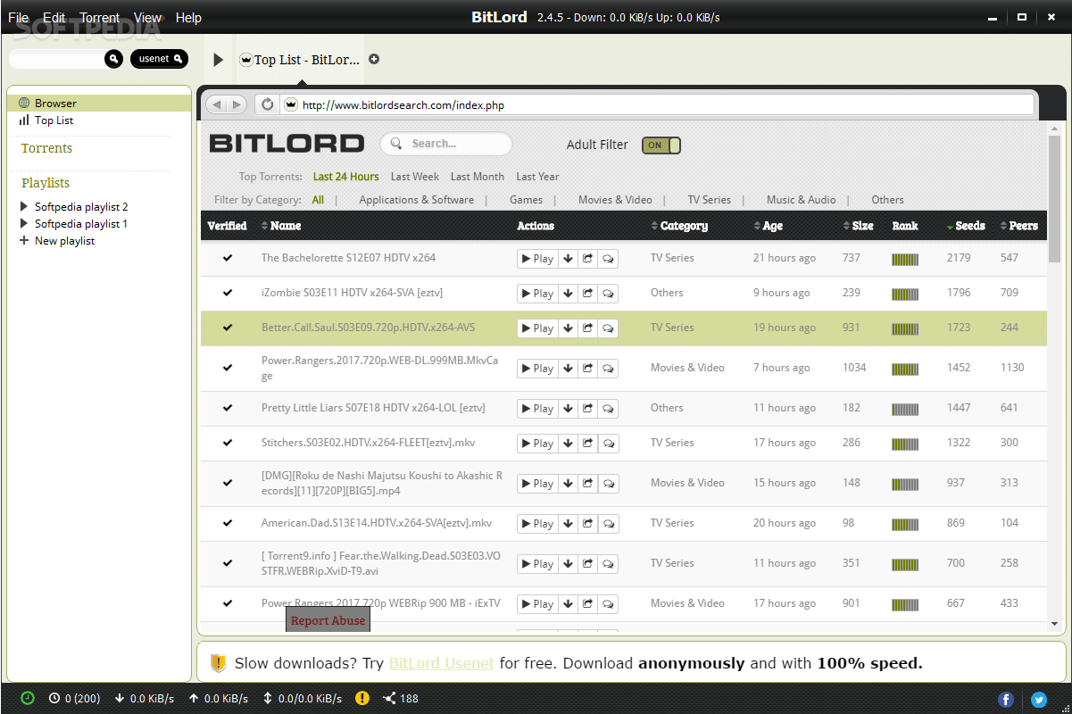Bitlord for android tablet