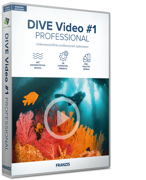 Franzis dive video professional edition