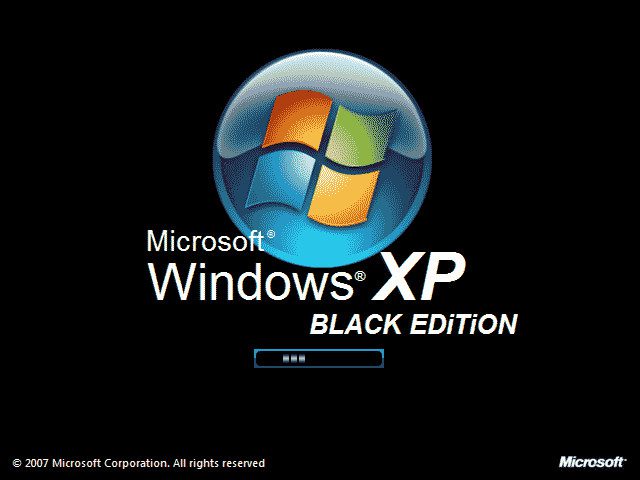Download Windows XP Black Edition ISO File