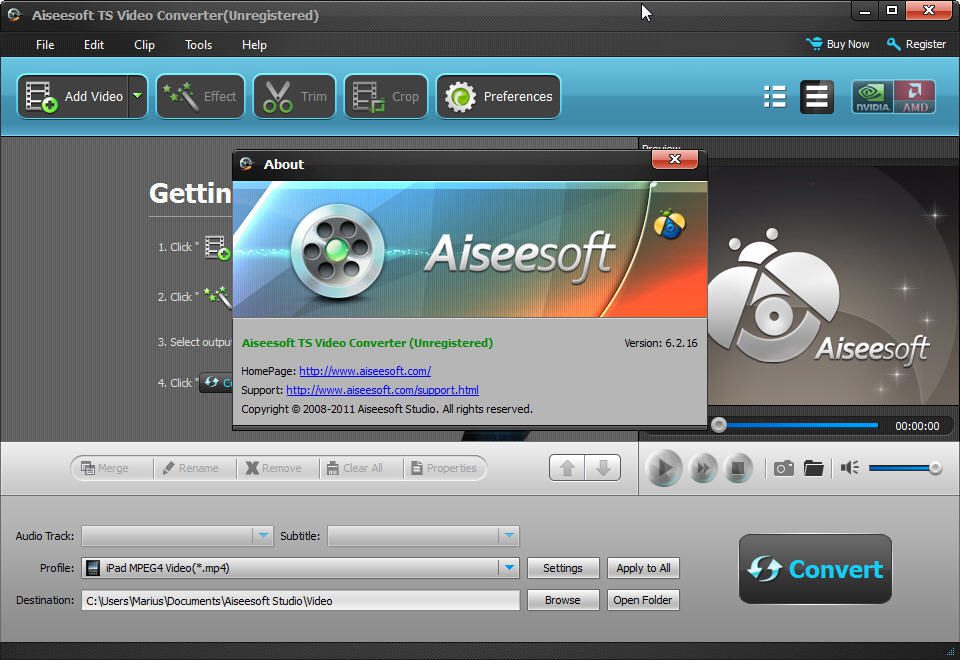 Aiseesoft TS Converter For Mac