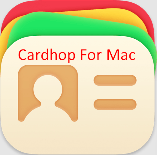 Download Cardhop For Mac Full Version