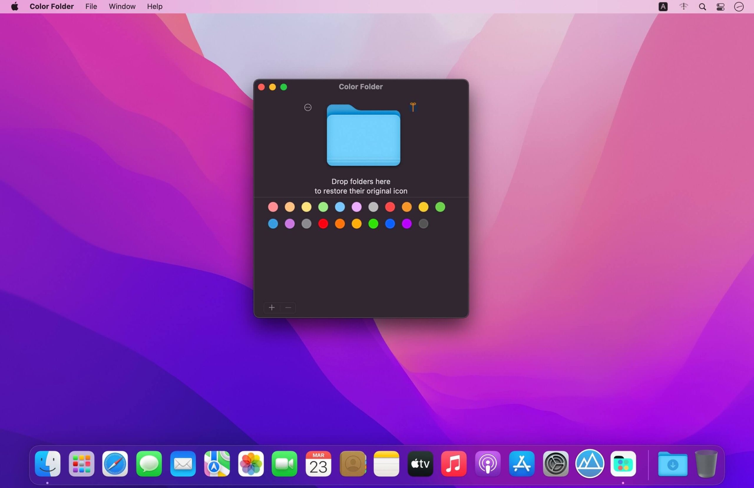 Color Folder Pro For Mac