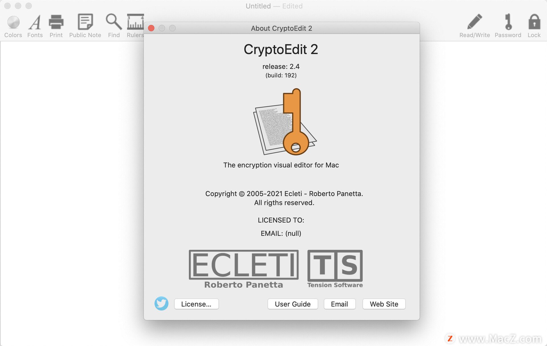 CryptoEdit For Mac