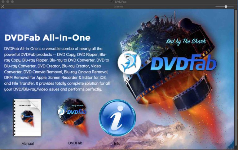 DVDFab All In one Fixed Mac OS X