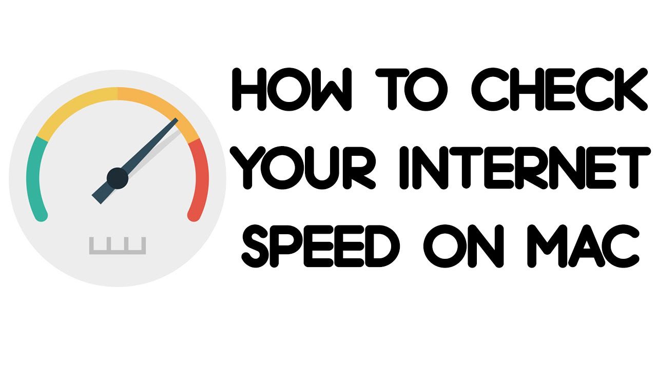 Internet Speed Test For Mac
