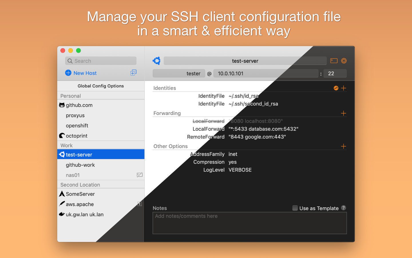 SSH Config Editor Pro For Mac