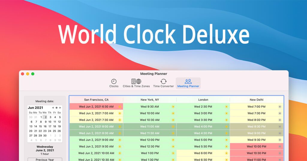 World Clock Deluxe free download